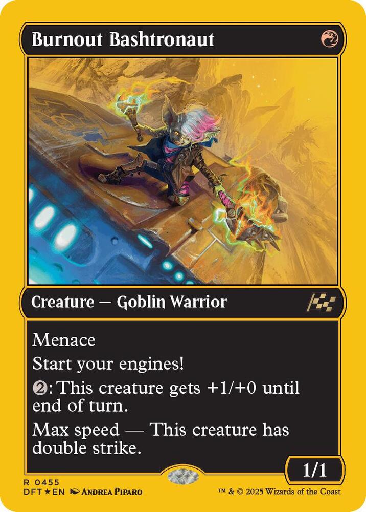 Burnout Bashtronaut (First-Place Foil) card image