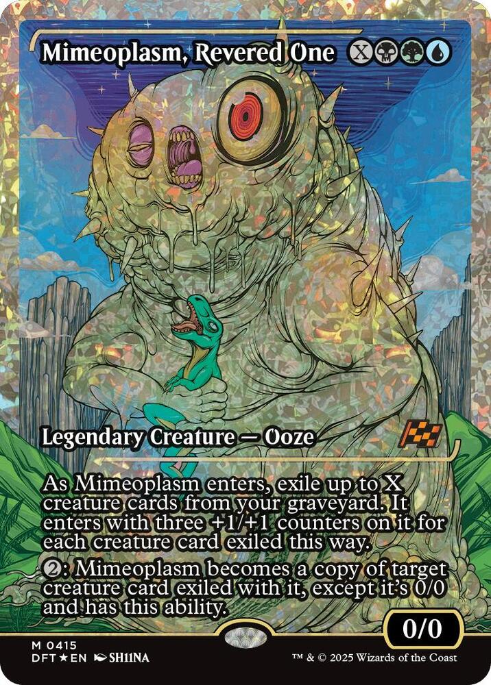 Mimeoplasm, Revered One (Showcase) (Fracture Foil) card image