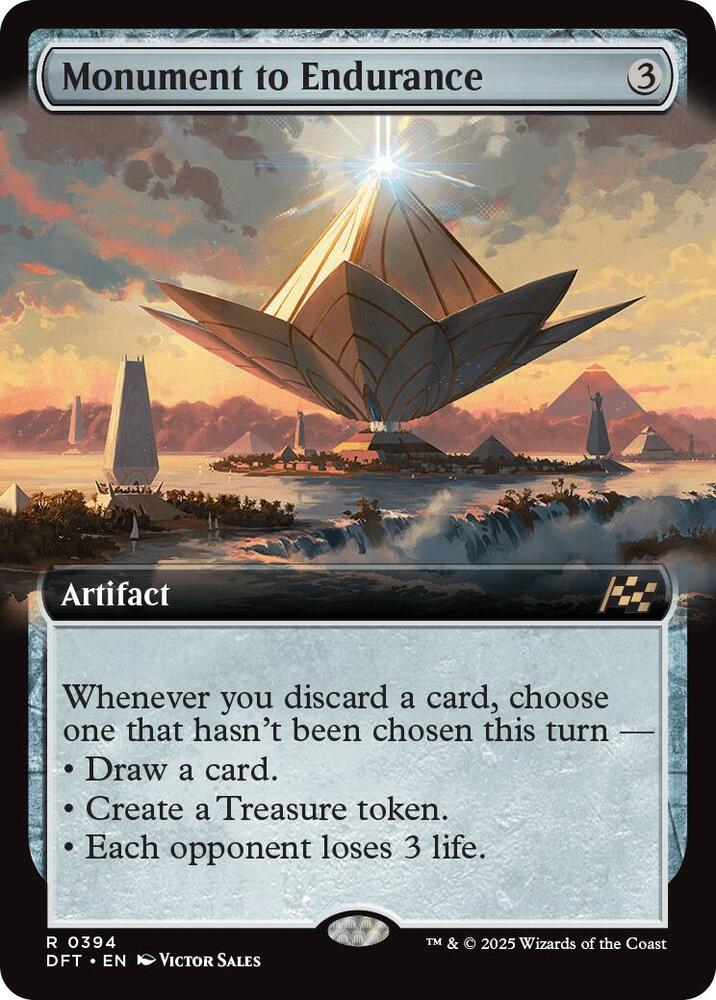 Monument to Endurance (Extended Art) card image