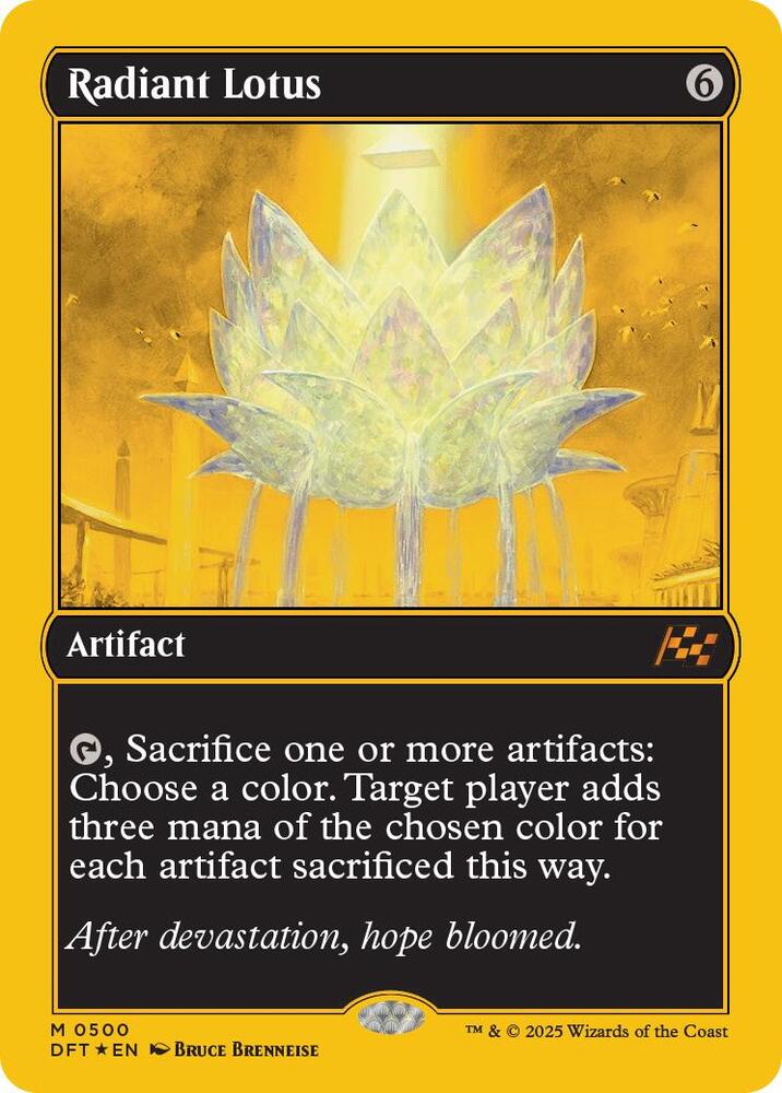 Radiant Lotus (First-Place Foil) card image
