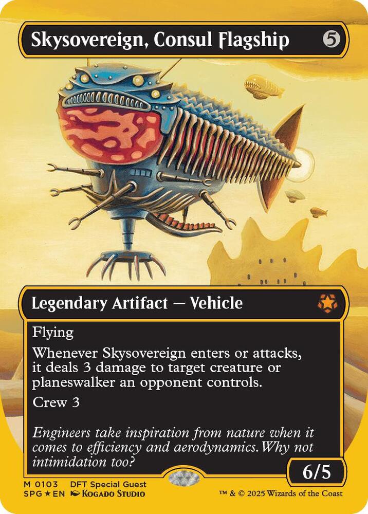 Skysovereign, Consul Flagship (First-Place Foil) card image