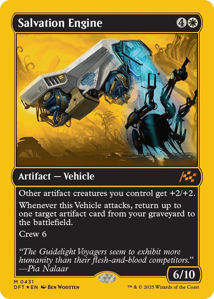 Salvation Engine (First-Place Foil) card image