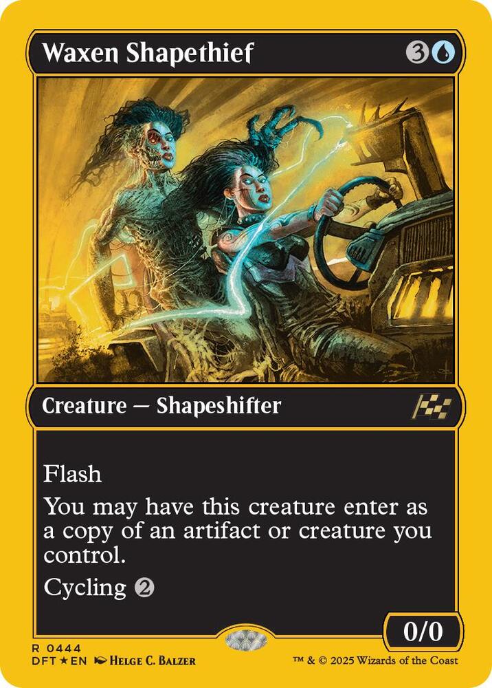 Waxen Shapethief (First-Place Foil) card image