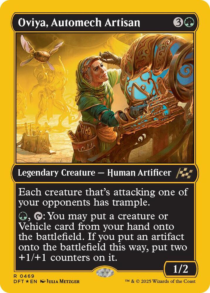 Oviya, Automech Artisan (First-Place Foil) card image