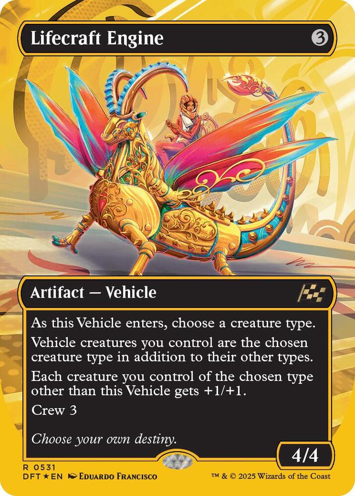 Lifecraft Engine (Borderless) (First-Place Foil) card image