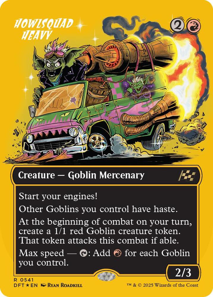 Howlsquad Heavy (Borderless) (First-Place Foil) card image