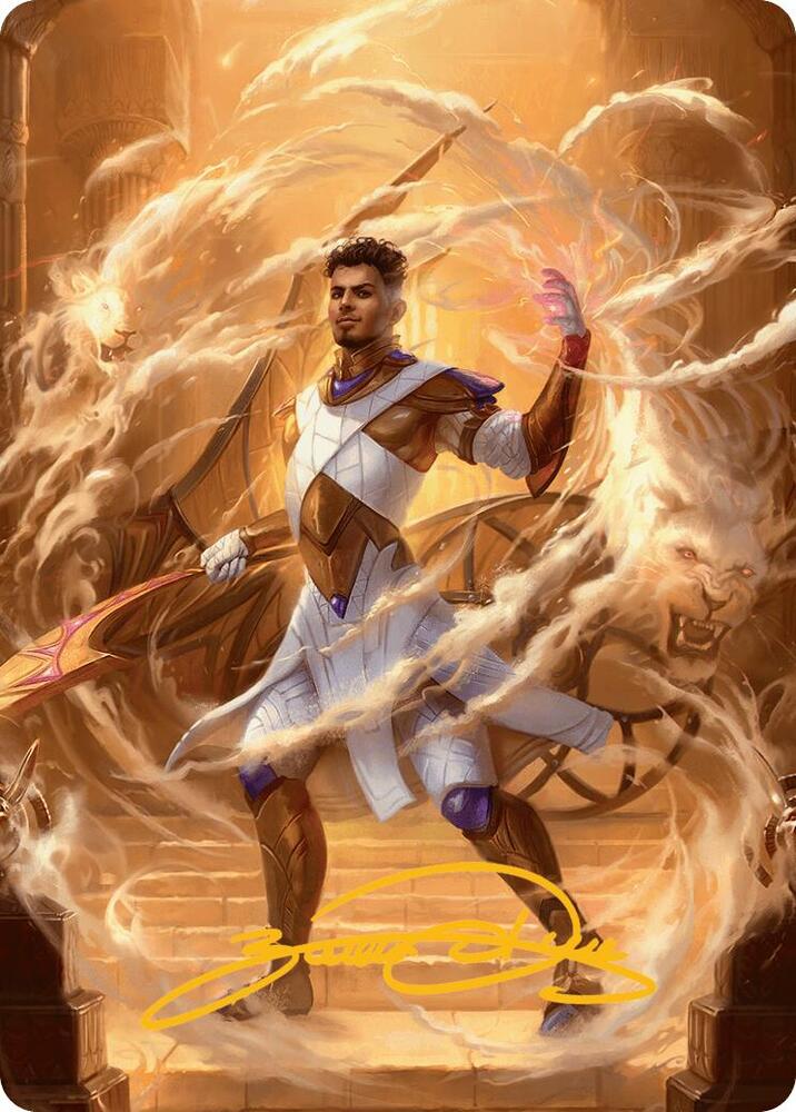 Basri, Tomorrow's Champion Art Card (Gold-Stamped Signature) card image