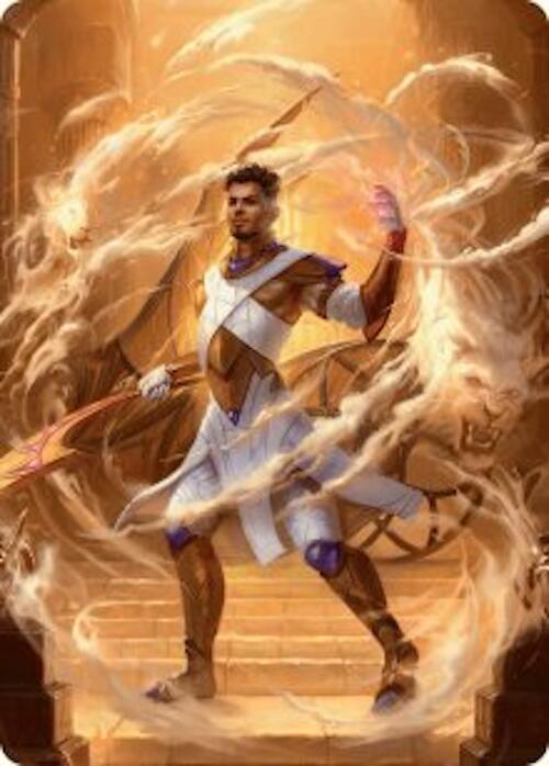 Basri, Tomorrow's Champion Art Card card image