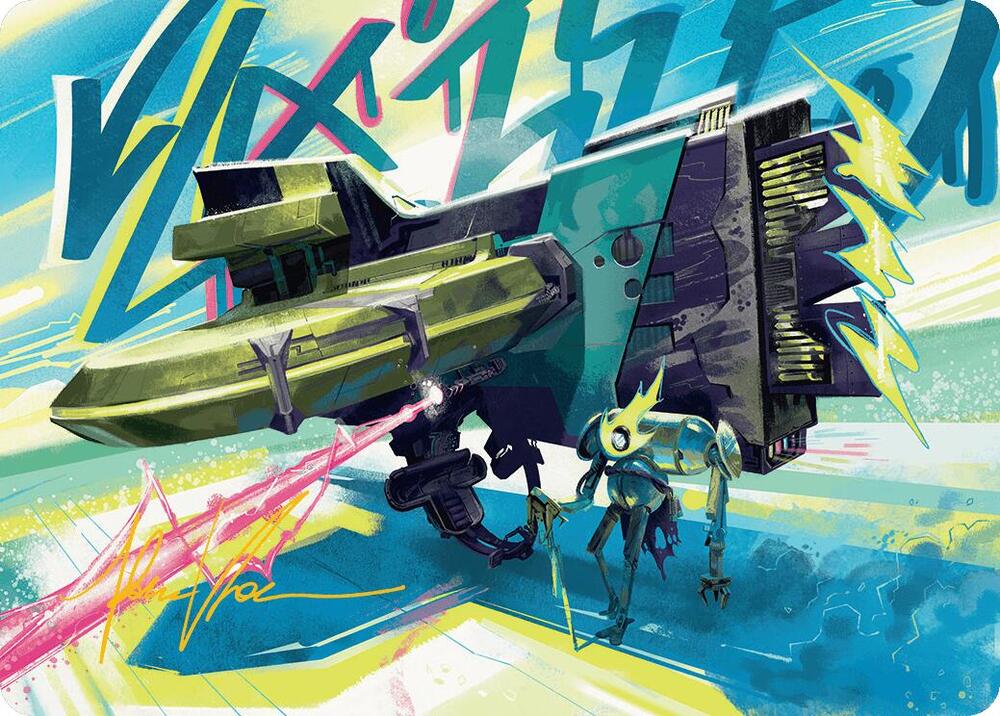 Salvation Engine Art Card (Gold-Stamped Signature) card image