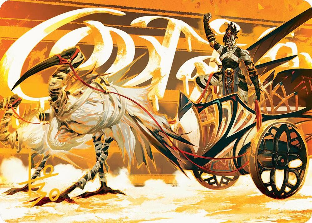 Skyseer's Chariot Art Card (Gold-Stamped Signature) card image