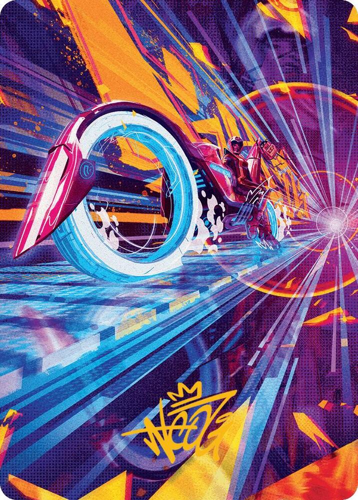 Spotcycle Scouter Art Card (Gold-Stamped Signature) card image