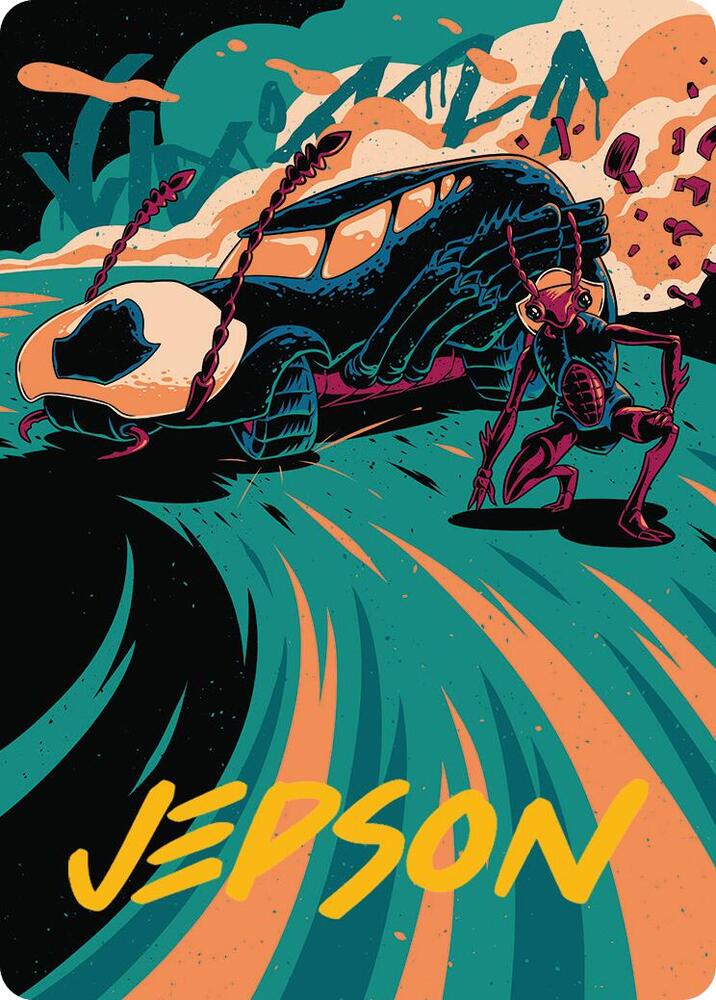 Carrion Cruiser Art Card (Gold-Stamped Signature) card image