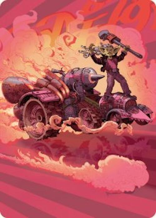 Burner Rocket Art Card card image