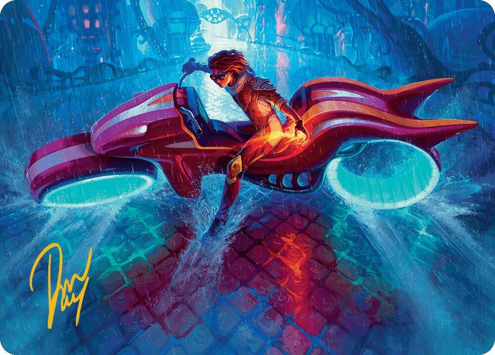 Chandra, Spark Hunter Art Card (Gold-Stamped Signature) card image