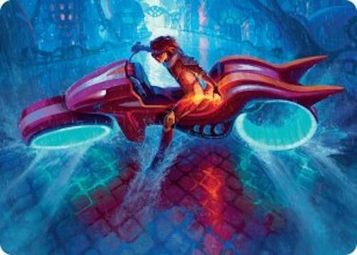 Chandra, Spark Hunter Art Card card image