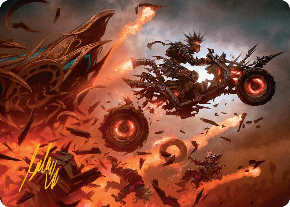Gastal Blockbuster Art Card (Gold-Stamped Signature) card image
