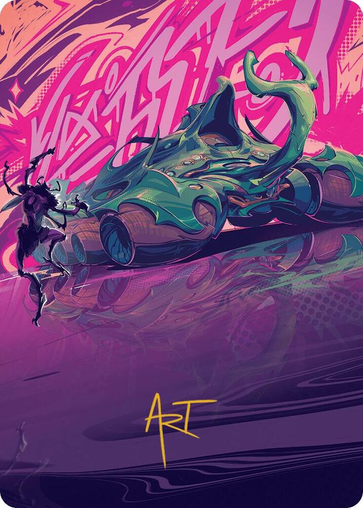Earthrumbler Art Card (Gold-Stamped Signature) card image