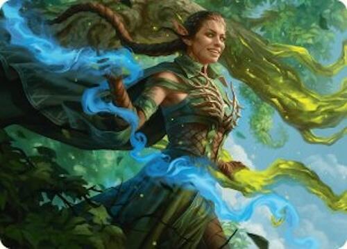 Nissa, Worldsoul Speaker Art Card card image