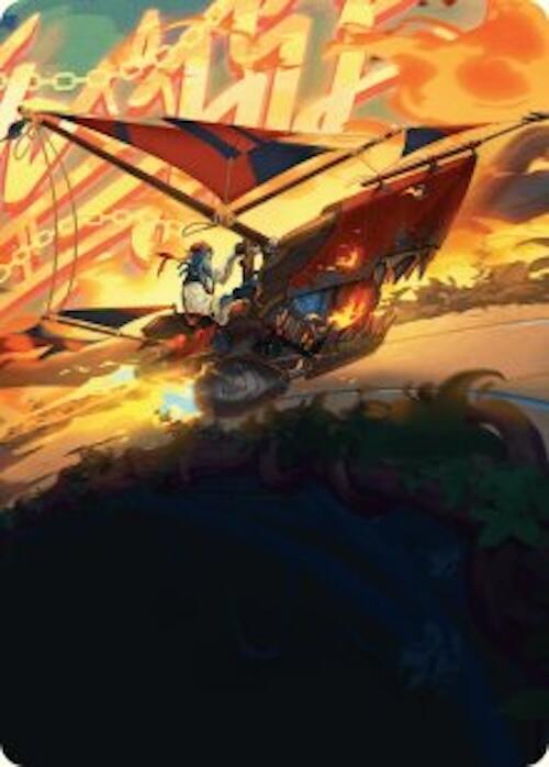 Boosted Sloop Art Card card image