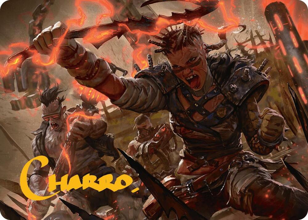 Far Fortune, End Boss Art Card (11/54) (Gold-Stamped Signature) card image