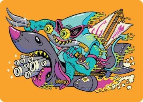 Fearless Swashbuckler Art Card card image