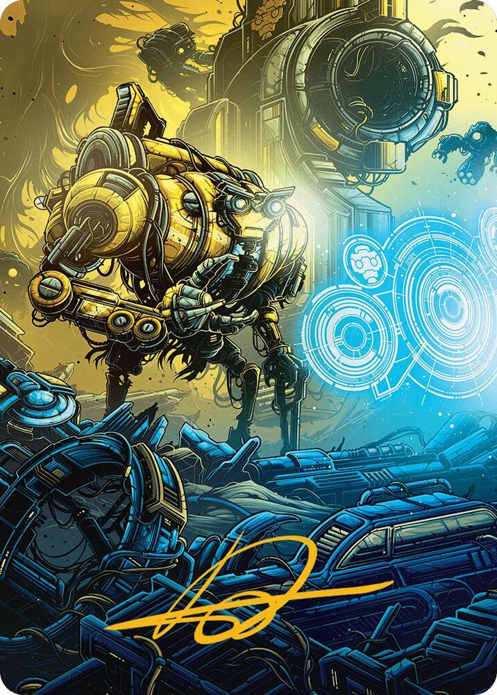 Mendicant Core, Guidelight Art Card (1/54) (Gold-Stamped Signature) card image