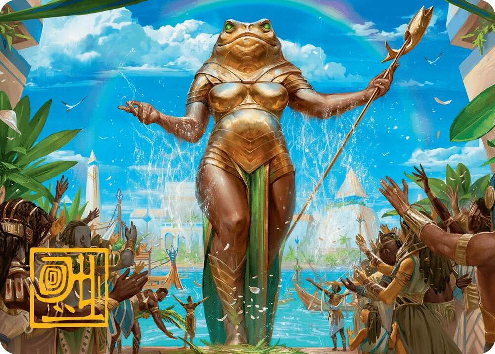 Sab-Sunen, Luxa Embodied Art Card (Gold-Stamped Signature) card image