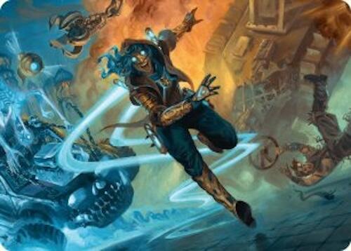 Sita Varma, Masked Racer Art Card card image