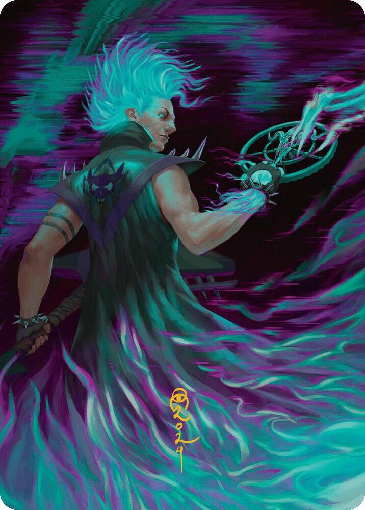 Winter, Cursed Rider Art Card (Gold-Stamped Signature) card image
