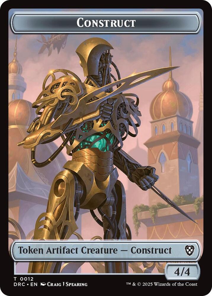 Construct // Nalaar Aetherjet Double-Sided Token card image