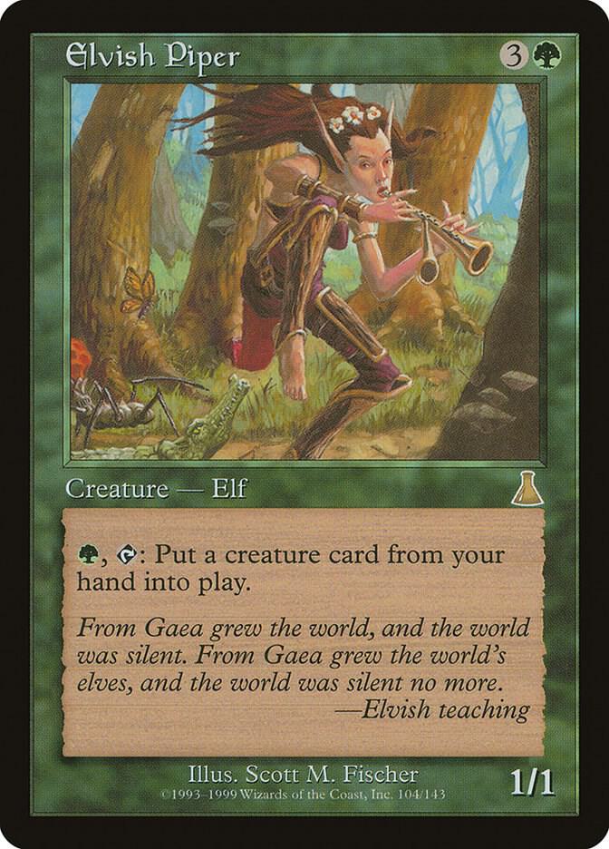 Elvish Piper card image