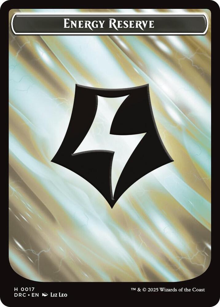 Energy Reserve // Energy Reserve Double-Sided Token card image