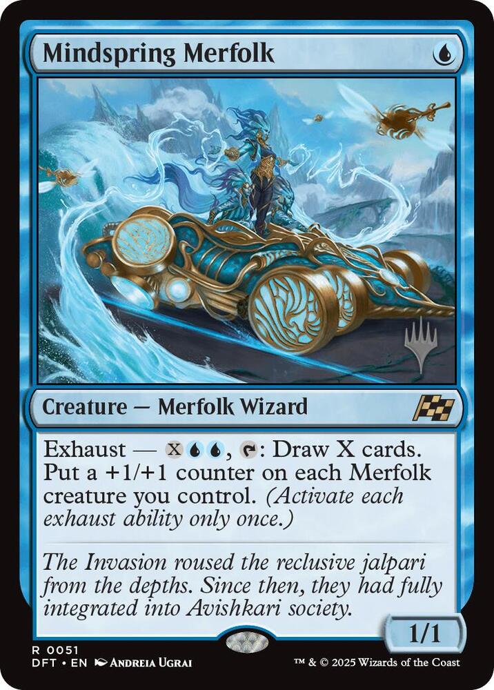 Mindspring Merfolk card image