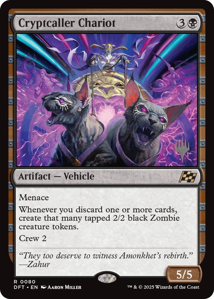 Cryptcaller Chariot card image