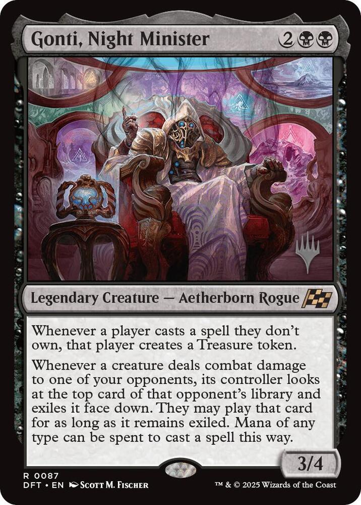 Gonti, Night Minister card image