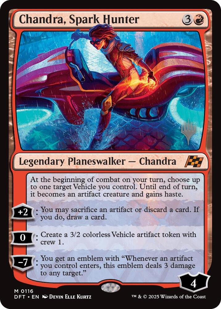 Chandra, Spark Hunter card image