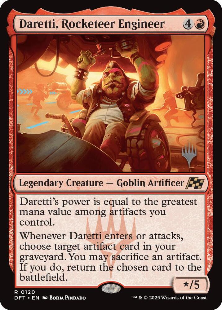 Daretti, Rocketeer Engineer card image