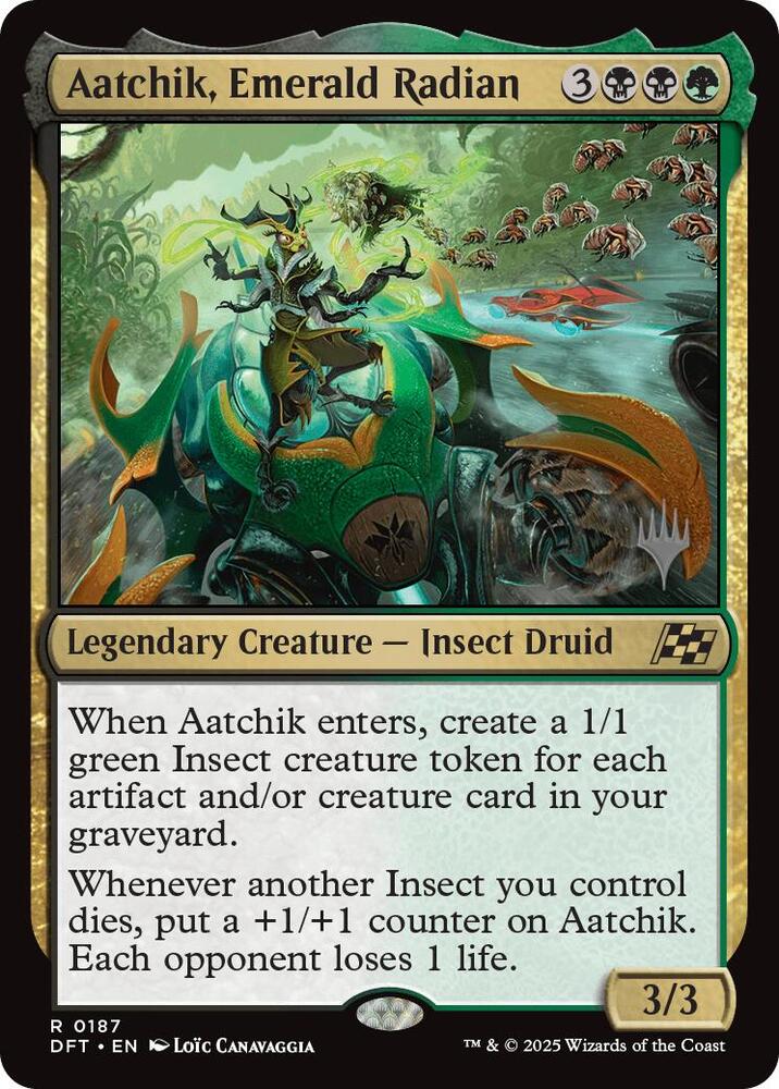 Aatchik, Emerald Radian card image
