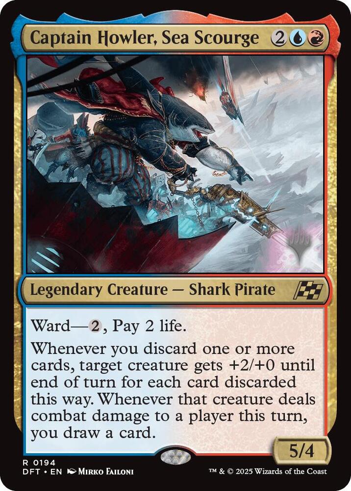Captain Howler, Sea Scourge card image