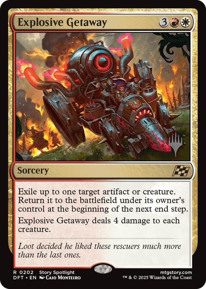 Explosive Getaway card image