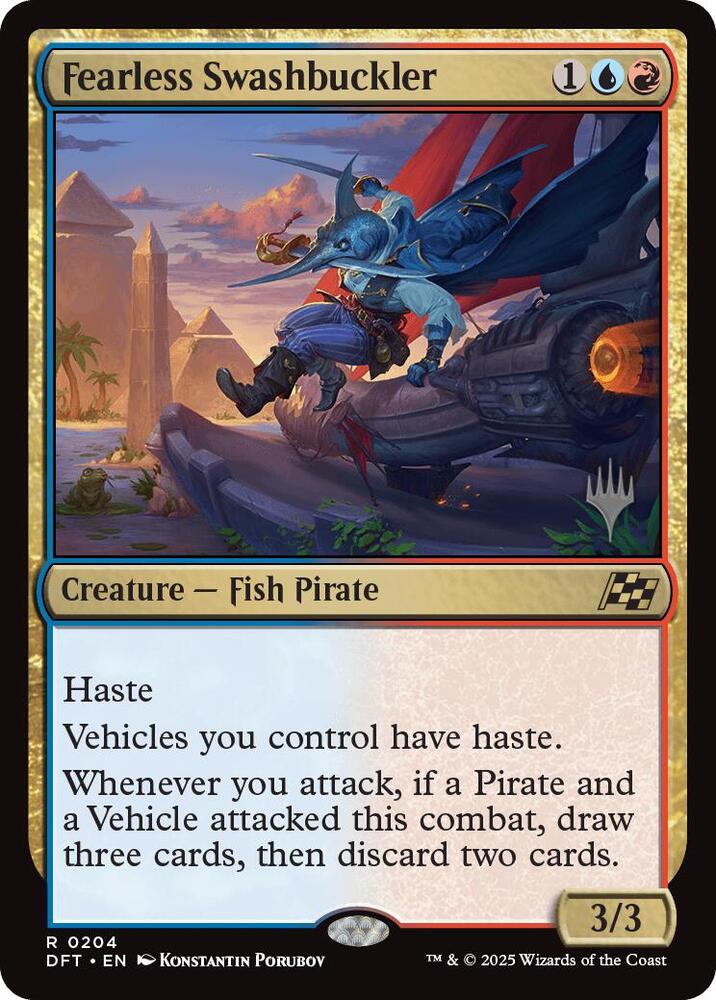 Fearless Swashbuckler card image
