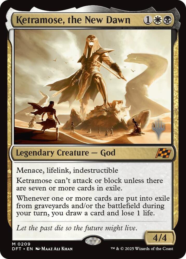 Ketramose, the New Dawn card image