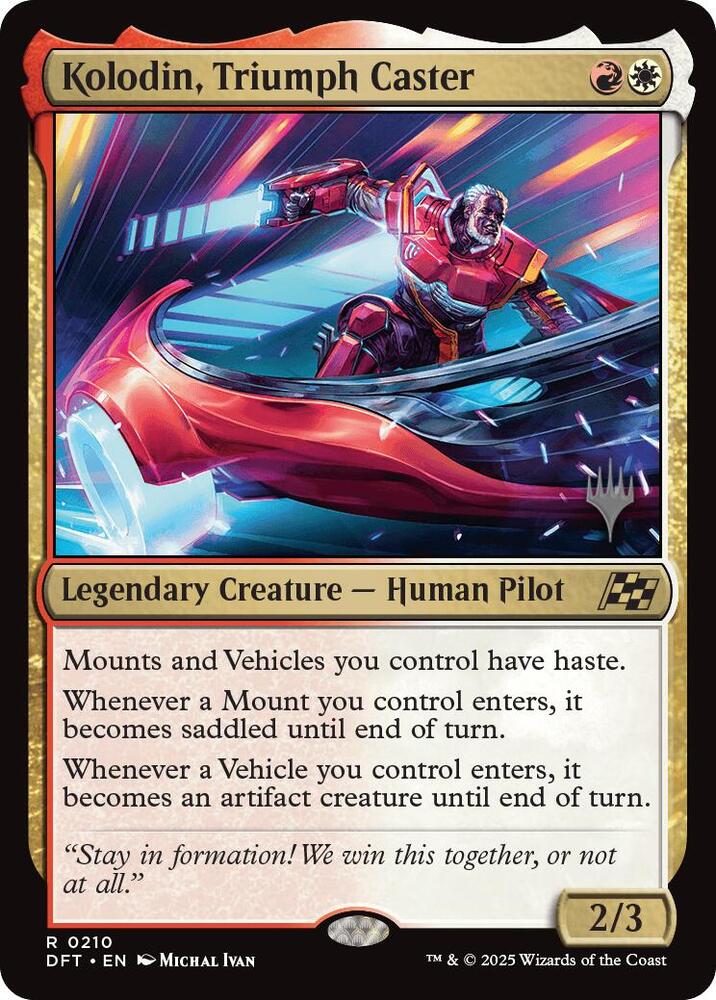 Kolodin, Triumph Caster card image