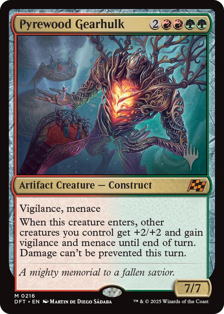 Pyrewood Gearhulk card image