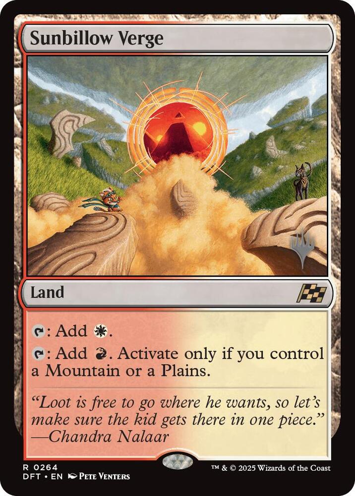 Sunbillow Verge card image