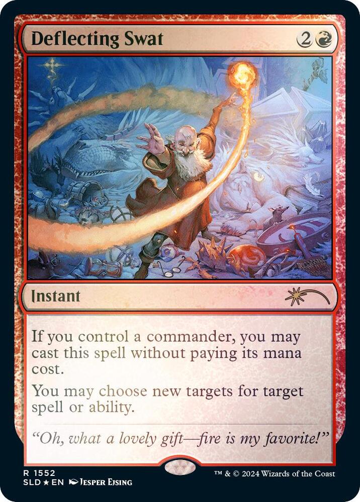 Deflecting Swat (Rainbow Foil) card image