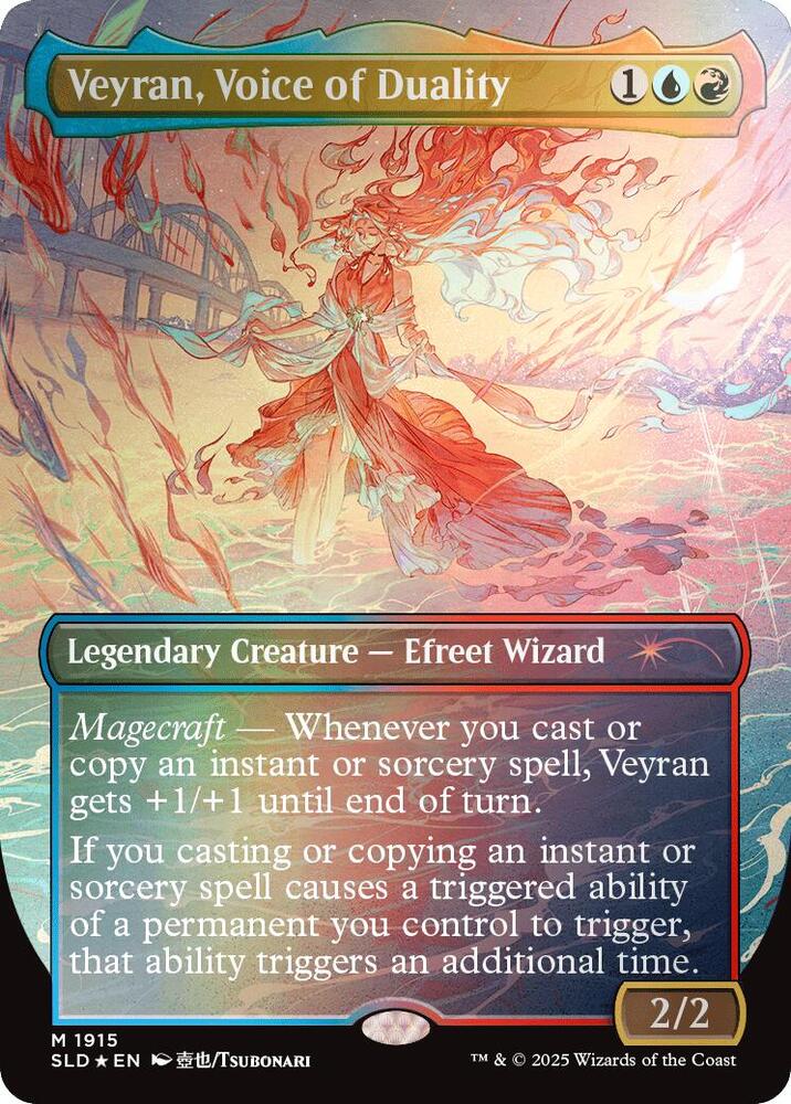 Veyran, Voice of Duality (Rainbow Foil) card image