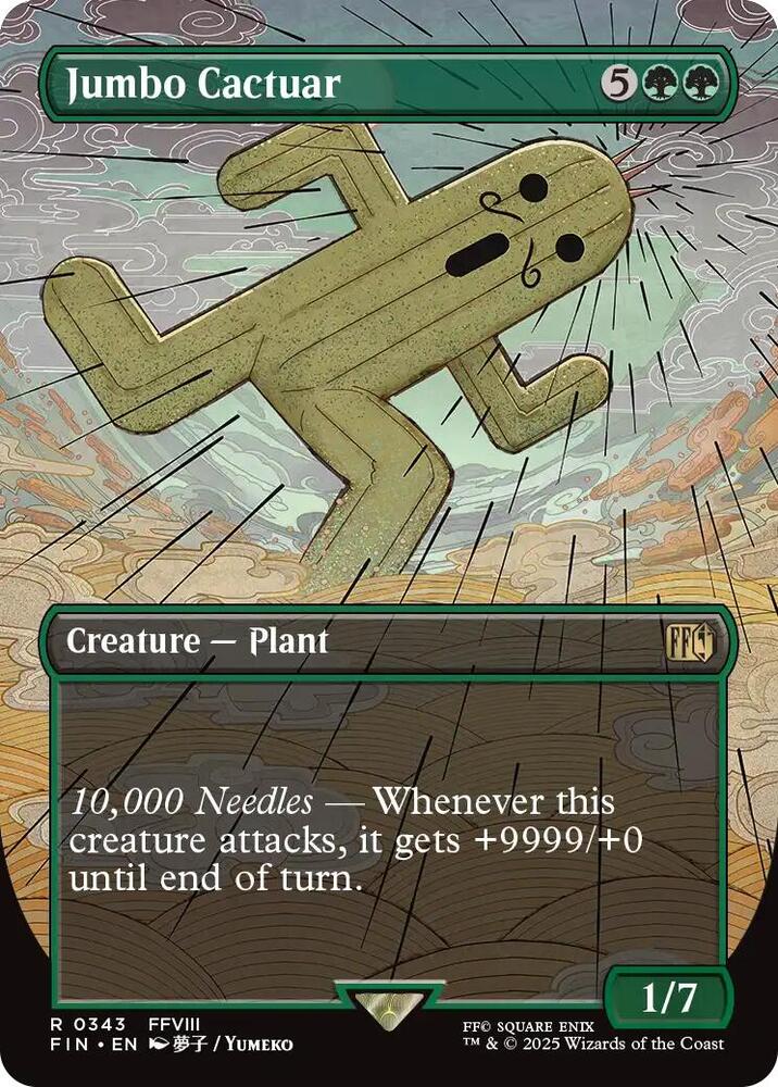 Jumbo Cactuar (Borderless) card image