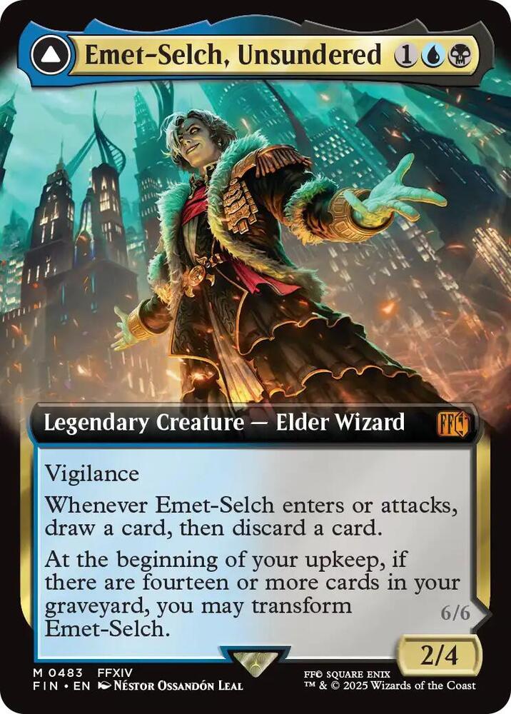 Emet-Selch, Unsundered (Extended Art) card image