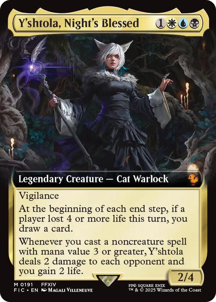 Y'shtola, Night's Blessed (Extended Art) card image